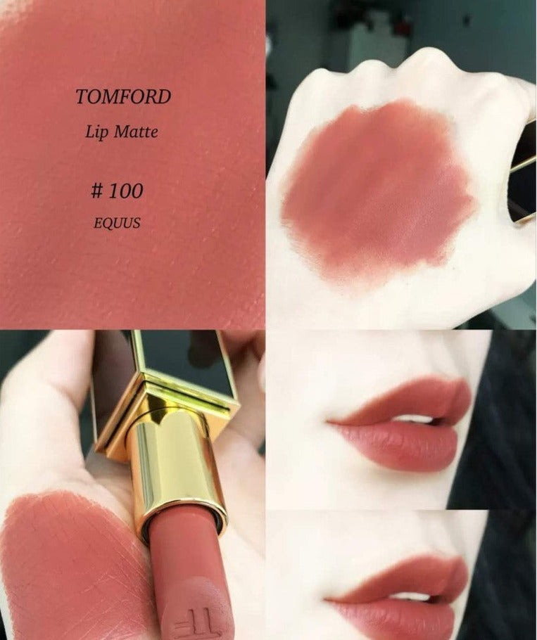Shop now at Beauty Vendor Australia Online -TOM FORD Lip Color Matte - 100 Equus - Premium Range from Tom Ford - Just $86!