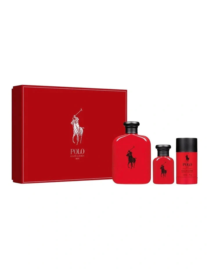 Shop now at Beauty Vendor Australia Online -Ralph Lauren Fragrance Polo Red EDT 125ml Gift Set - Premium Range from Ralph Lauren - Just $197!