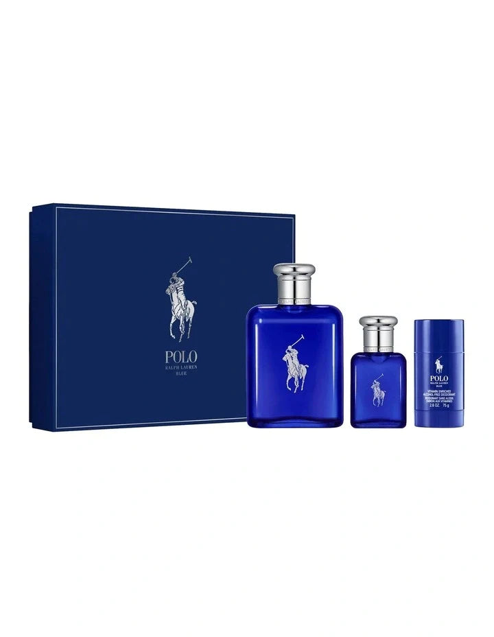 Shop now at Beauty Vendor Australia Online -Ralph Lauren Fragrance Polo Blue EDT 125ml Gift Set - Premium Range from Ralph Lauren - Just $197!