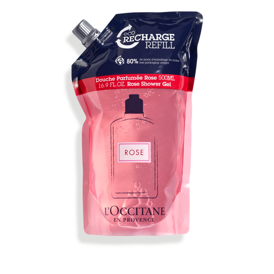 Shop now at Beauty Vendor Australia Online -L'occitane Rose Shower Gel Refill 500ml - Premium Range from L'Occitane - Just $59!