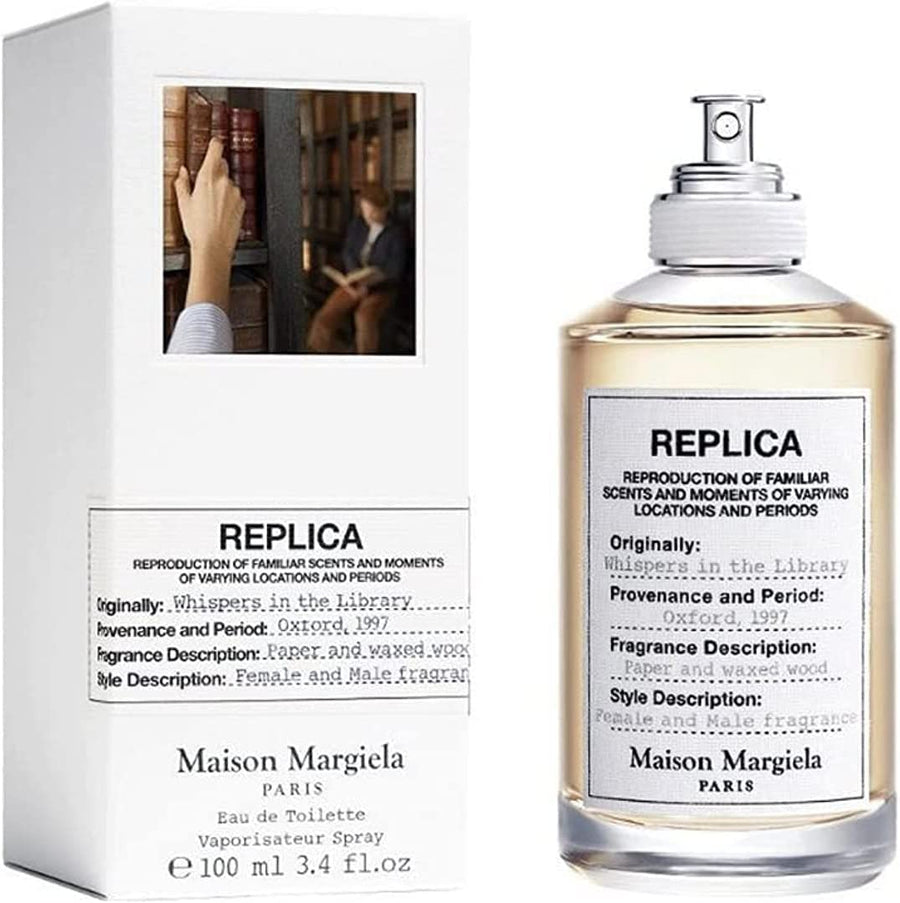 Shop now at Beauty Vendor Australia Online -Maison Margiela Replica Whispers in the library EDT 100ml - Premium Range from Maison Margiela - Just $225!