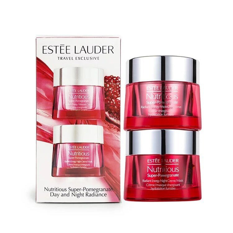 Shop now at Beauty Vendor Australia Online -Estee Lauder NUTRITIOUS SUPER-POMEGRANATE DAY & NIGHT RADIANCE SET - Premium Range from Estee Lauder - Just $265!