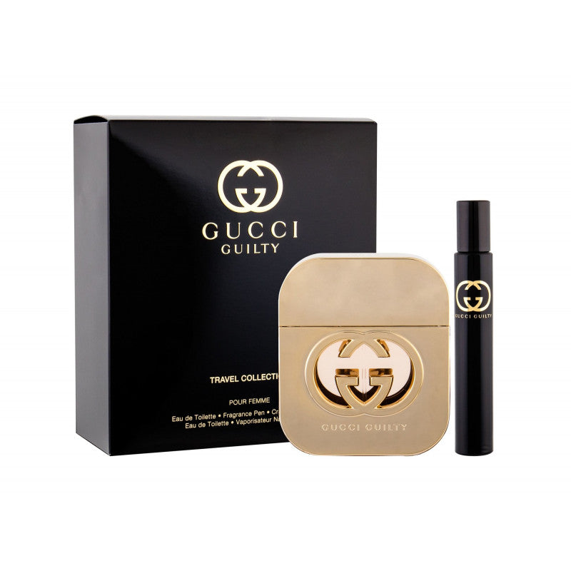 Shop now at Beauty Vendor Australia Online -OPENED -  GUCCI GUILTY POUR FEMME EDT 75ML + EDT 7.4ML GIFT SET - Premium Range from Gucci - Just $125.99!