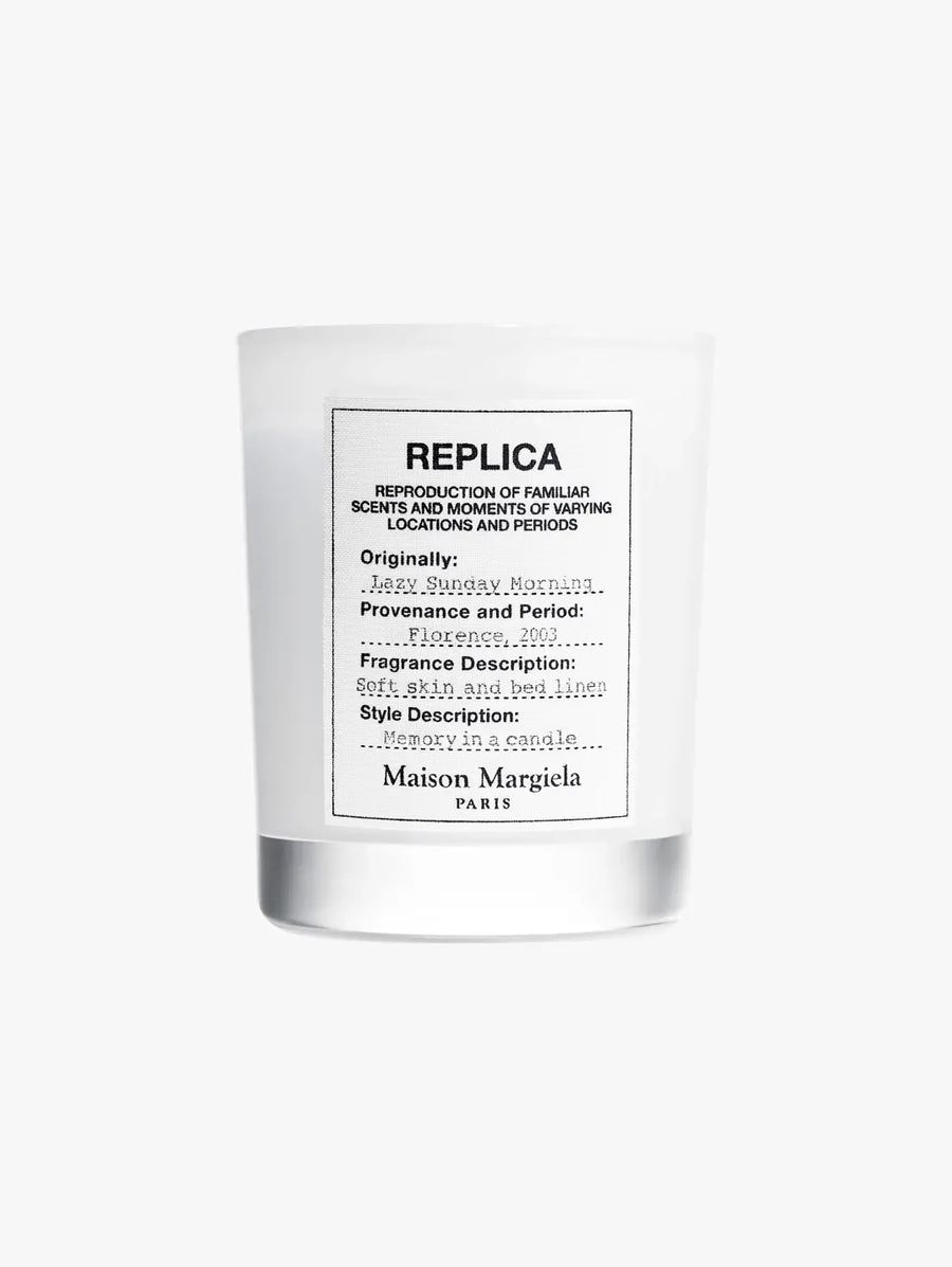 Shop now at Beauty Vendor Australia Online -Maison Margiela Replica Lazy Sunday Candle 70g - Premium Range from Maison Margiela - Just $65!