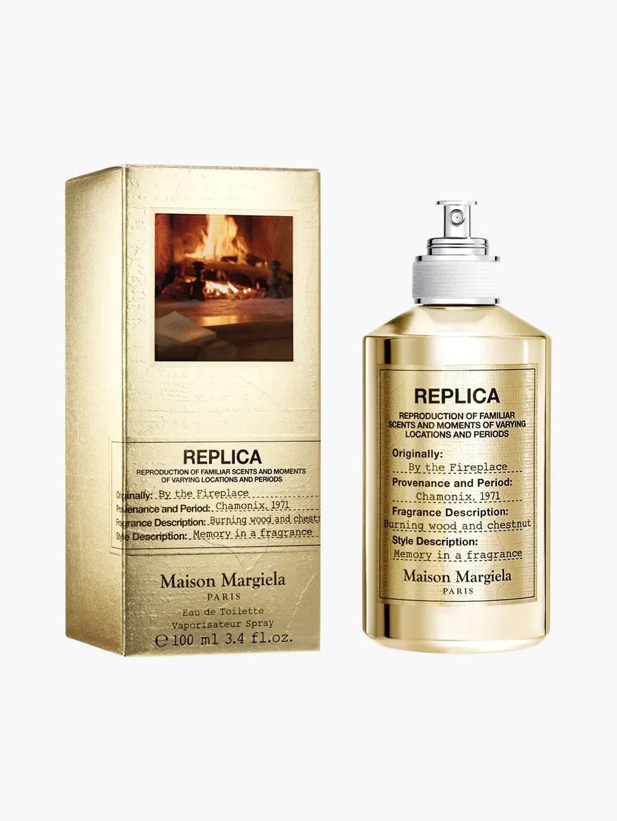 Shop now at Beauty Vendor Australia Online -Maison Margiela Replica By The Fireplace Limited Edition GOLD EDT 100ml - Premium Range from Maison Margiela - Just $249.99!