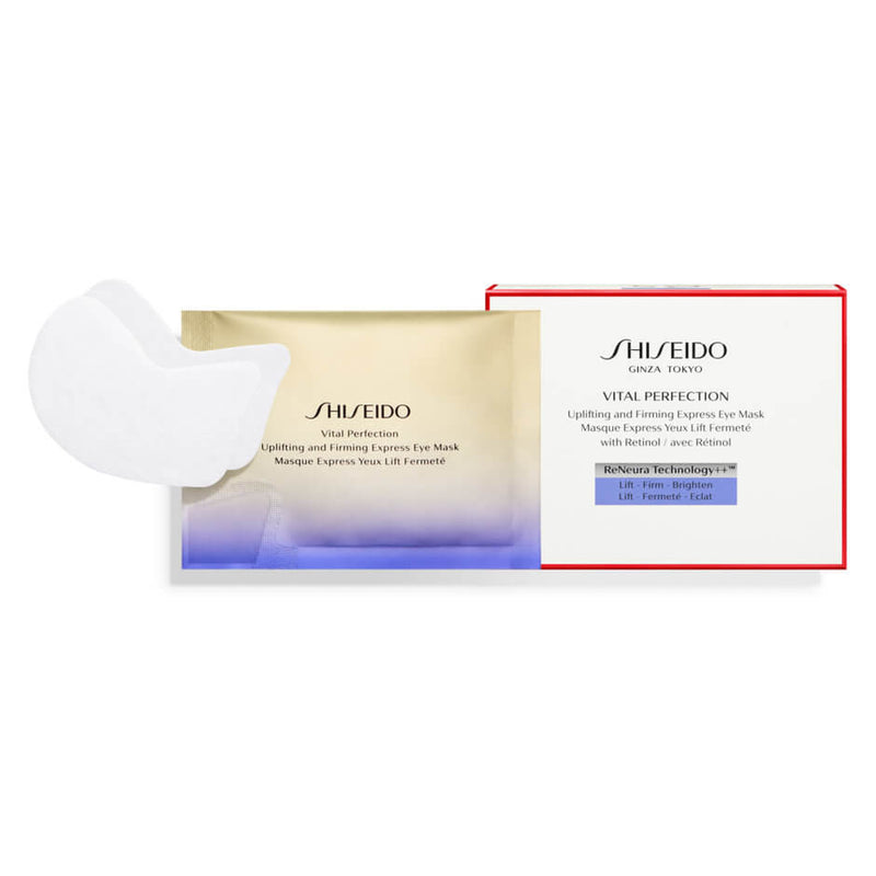 Shop now at Beauty Vendor Australia Online -SHISEIDO Vital Perfection Uplifting And Firming Express Eye Mask - Premium Range from SHISEIDO - Just $119.99!