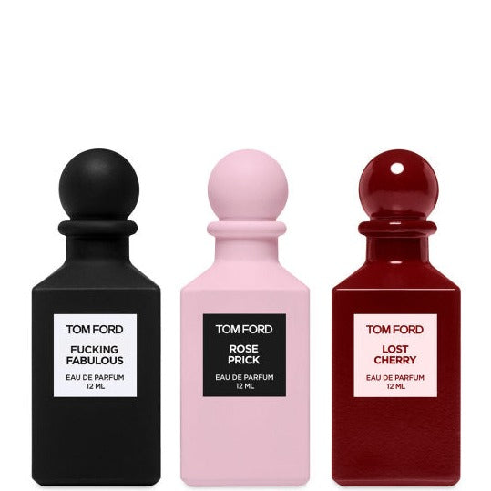 Shop now at Beauty Vendor Australia Online -TOM FORD PRIVATE BLEND MINI DECANTER TRIO SET 3x12ml - Premium Range from Tom Ford - Just $265!