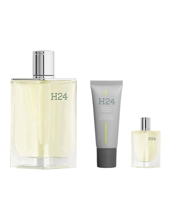 Hermes H24 Eau De Toilette 100ml 3 Piece Gift Set (100ml EDT/5ml EDT /20ml Moisturizer)