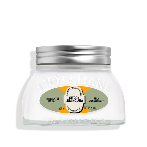 L'Occitane  En Provence Citron Luminciana with Almond Oil Milk Concentrate 200ml