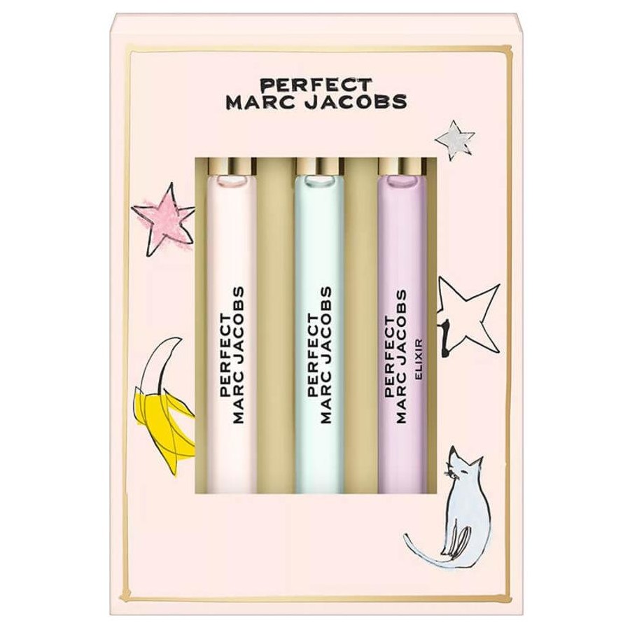 MARC JACOBS PERFECT 3PC GIFTSET (10ml EDT/10ml EDP/10ml ELIXIR)