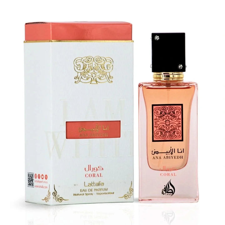 Lattafa Ana Abiyedha Coral Eau De Parfum 60ml