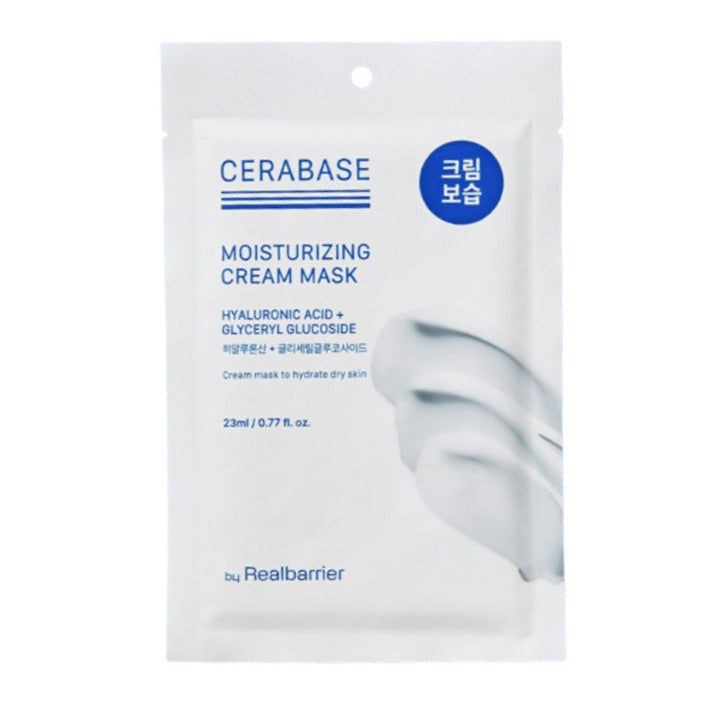 CERABASE  Moisturizing Cream Mask Ceramide + Hyaluronic Acid Facial Mask 23ml