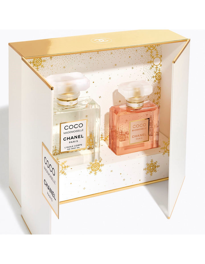 CHANEL COCO MADEMOISELLE GiftSet With Eau De Parfum 50ML And Spray Body Oil 100ML (Copy)
