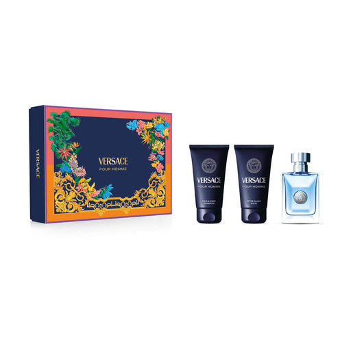 Versace Pour Homme 3 Piece Giftset (50ml EDT/50ml Aftershave/50ml Shampoo)