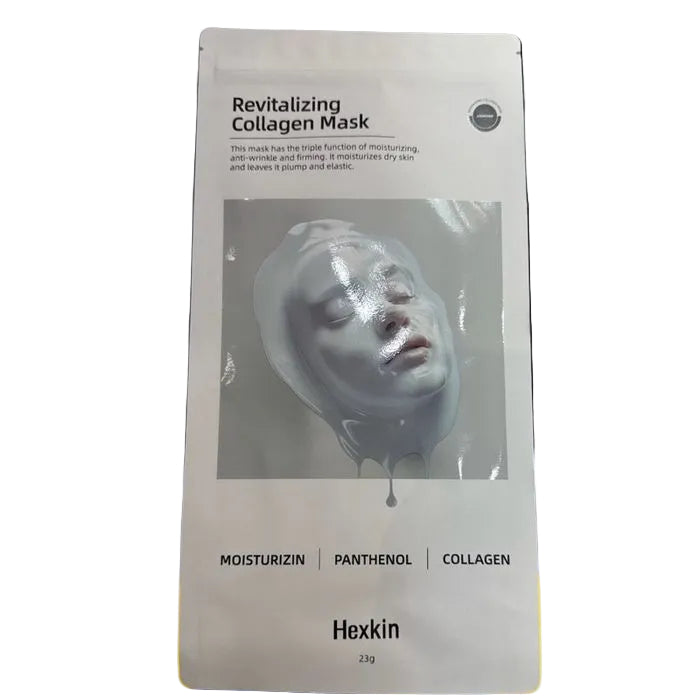 HEXKIN (White) Revitalizing Hydrating Collagen Facial Mask