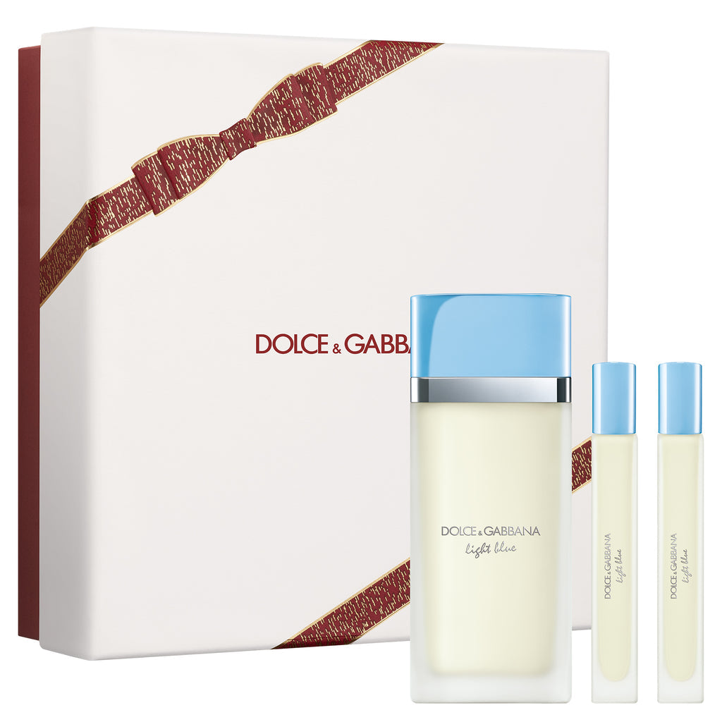Dolce & Gabbana Light Blue 3 Piece Gift Set (100ml EDT / 2x10ml EDT)