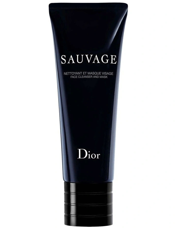 Dior Sauvage Face Cleanser & Mask 120ml Tester No Box