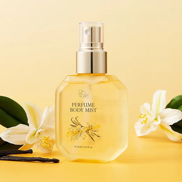 PRE ORDER B.O.M Beauty of Majesty Chiffon Vanilla Perfume Body Mist 110ml