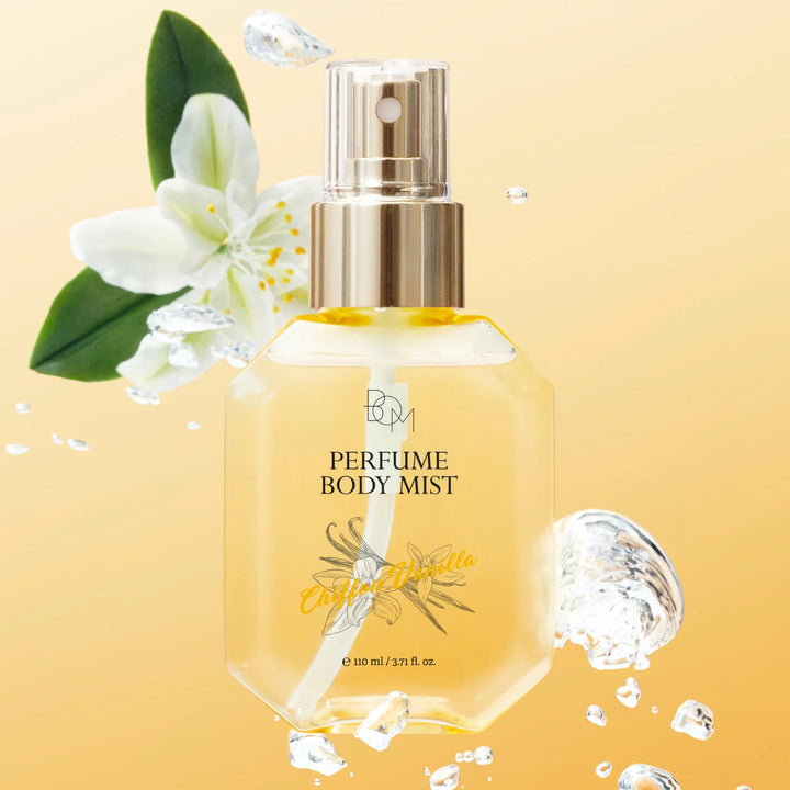 PRE ORDER B.O.M Beauty of Majesty Chiffon Vanilla Perfume Body Mist 110ml