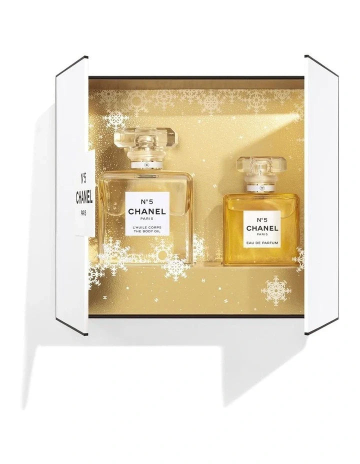 CHANEL  No 5 CASE Eau De Parfum 50 ml And The Body Oil 100 ml Giftset