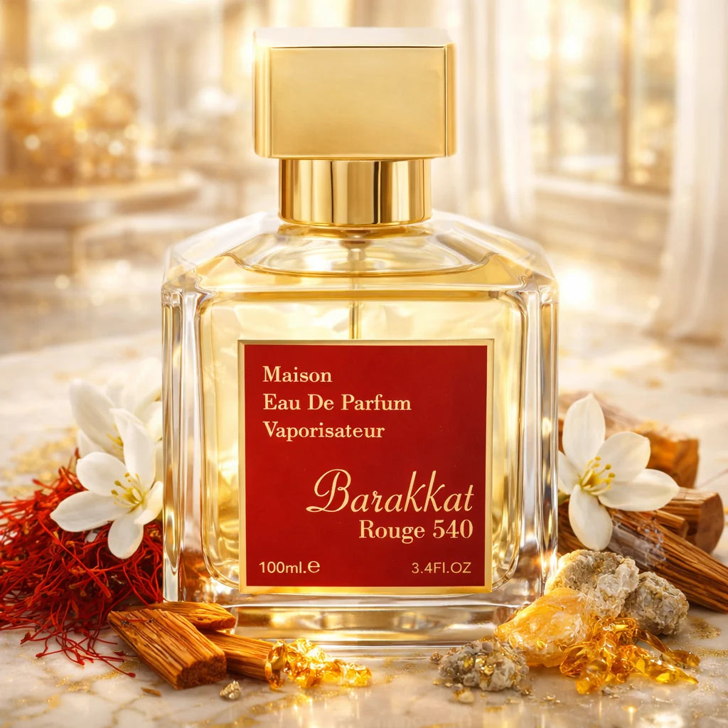 Maison Barakkat Rouge 540 Eau De Parfum 100ml (INSPIRED BY MFK Bacarrat 540 EDP)