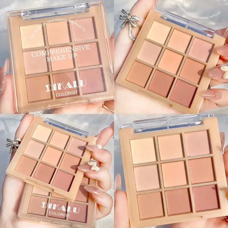 DIKALU Colorist 9 Matte Colour Eyeshdow Tray 7g