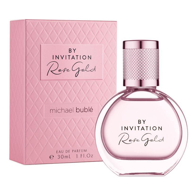 Michael Buble By Invitation 玫瑰金淡香水 30ml