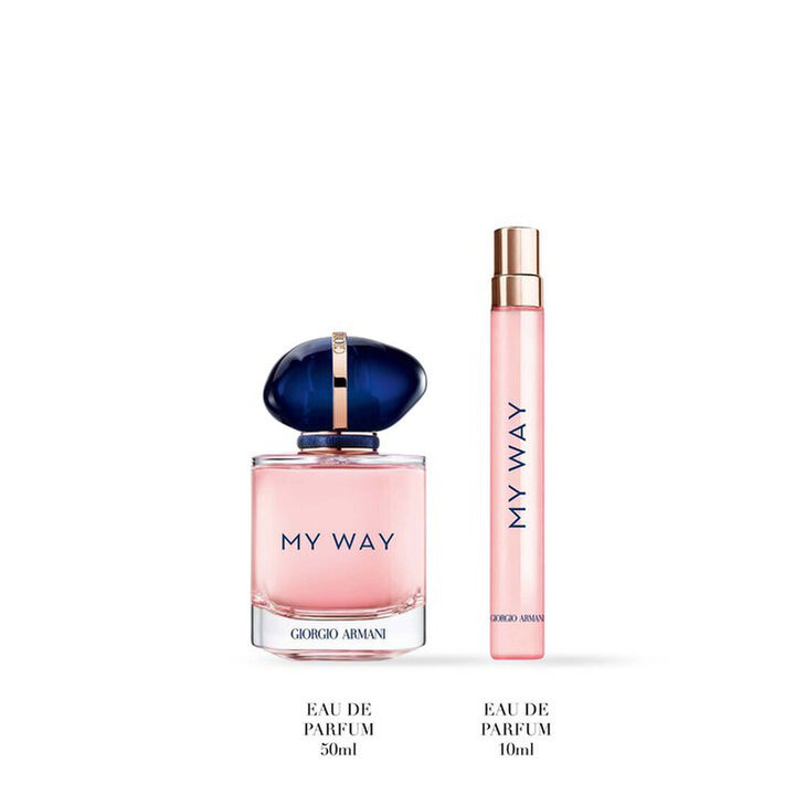 Giorgio Armani My Way Eau De Parfum 2pc HOLIDAY GIFT SET Giftset (50ml EDP 10ml EDP)