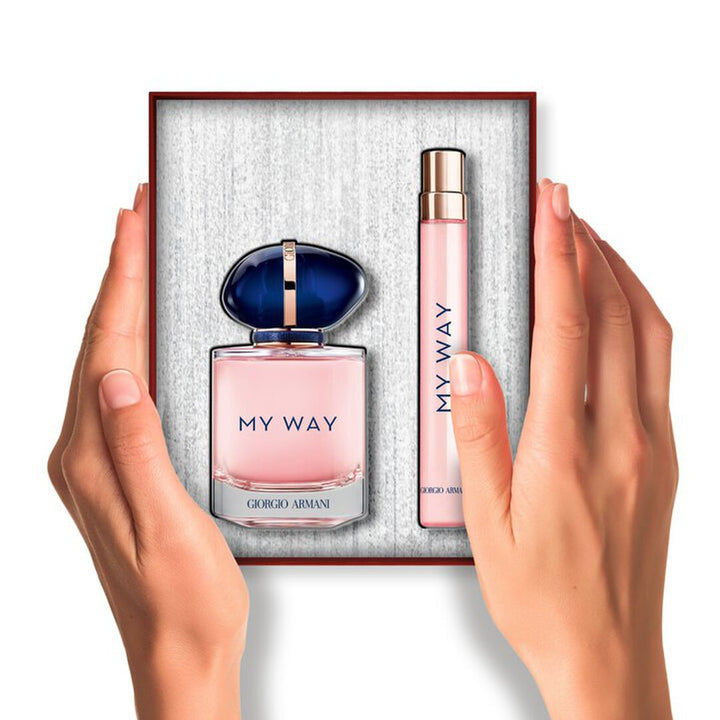 Giorgio Armani My Way Eau De Parfum 2pc HOLIDAY GIFT SET Giftset (50ml EDP 10ml EDP)