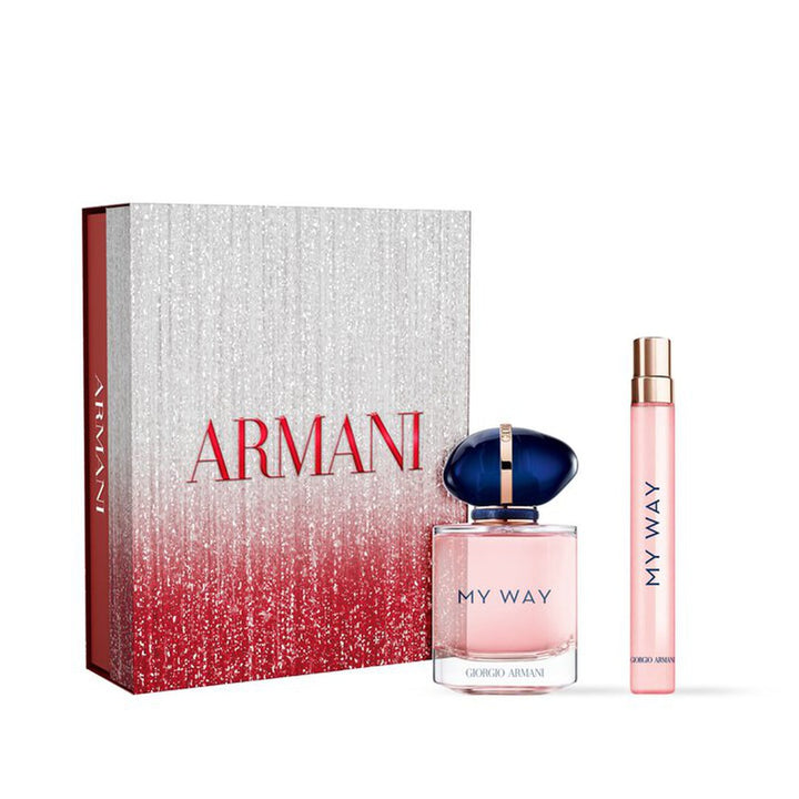 Giorgio Armani My Way Eau De Parfum 2pc HOLIDAY GIFT SET Giftset (50ml EDP 10ml EDP)