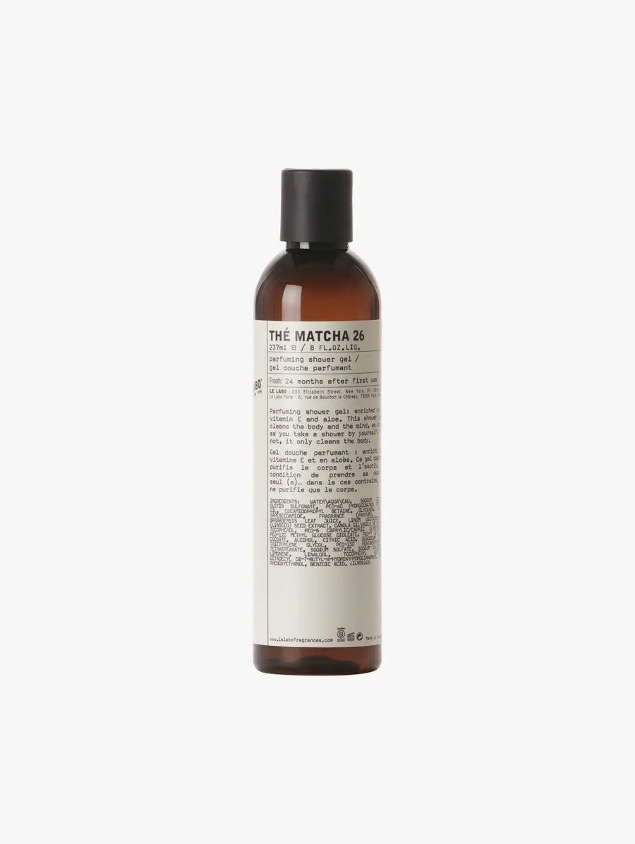 Shop now at Beauty Vendor Australia Online -Le Labo Sensorial Thé Matcha 26 Shower Gel 237ML - Premium Range from Le Labo - Just $99.99!