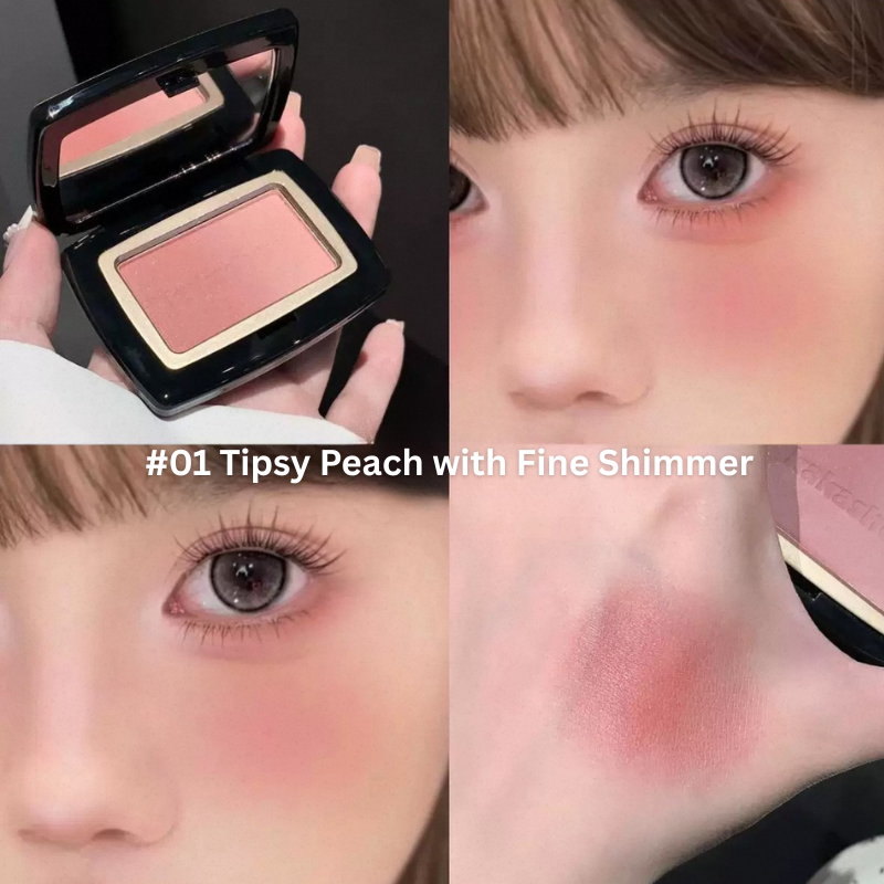 KAKASHOW Colorful Gradient Blush #01 Tipsy Peach with Fine Shimmer