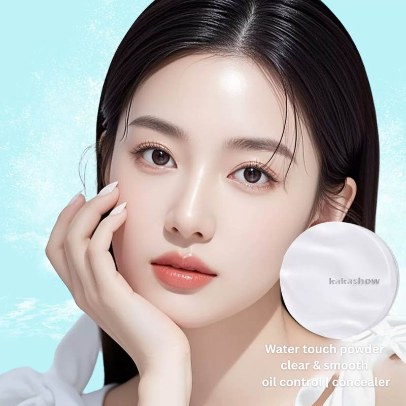 KAKASHOW  ice skin | water touch powder | clear & smooth | oil control | concealer
