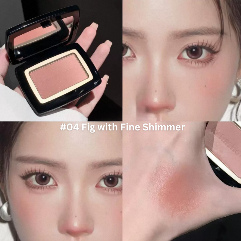 KAKASHOW Colorful Gradient Blush #04 Fig with Fine Shimmer