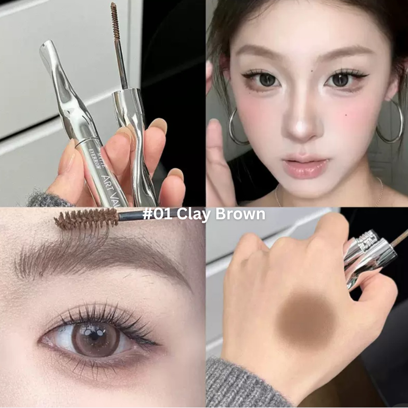 ART VALUE  Light Mist Eyebrown Pencil #01 Clay Brown
