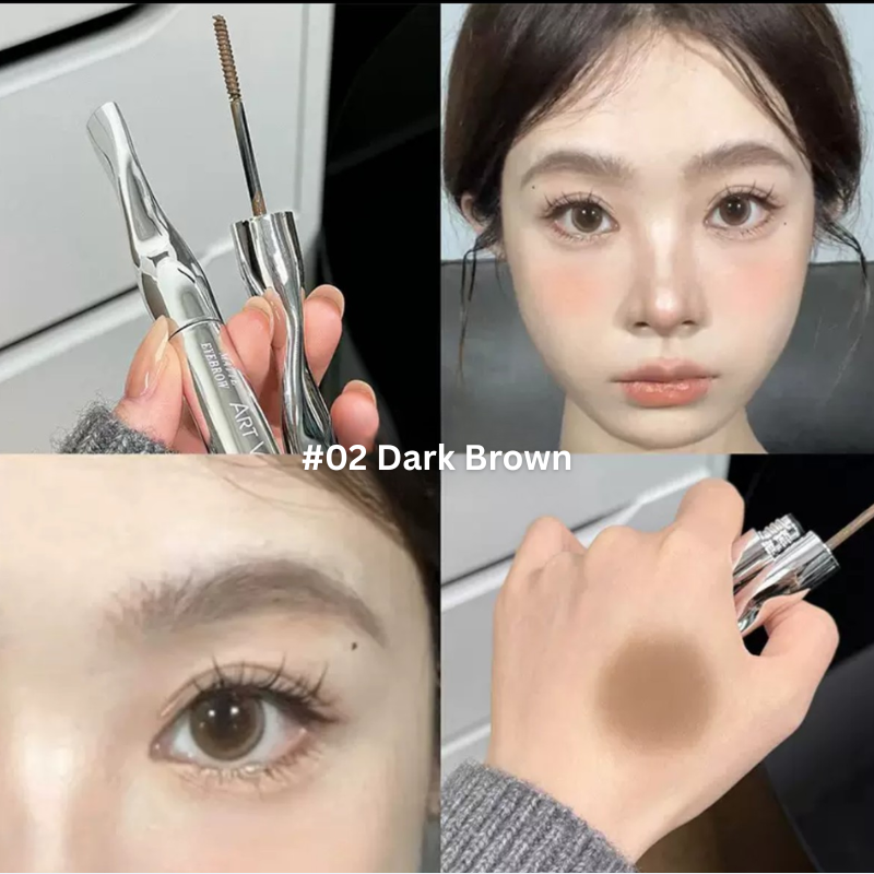 ART VALUE  Light Mist Eyebrown Pencil #02 Dark Brown