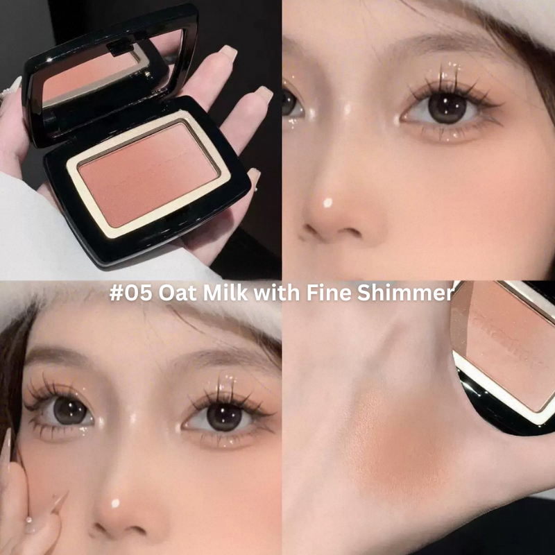 KAKASHOW Colorful Gradient Blush #05 Oat Milk with Fine Shimmer