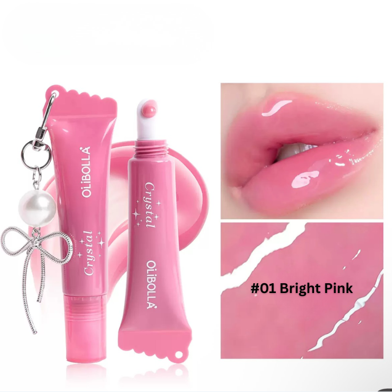 OLIBOLLA Water-Glow Lip gloss #01 Bright Pink