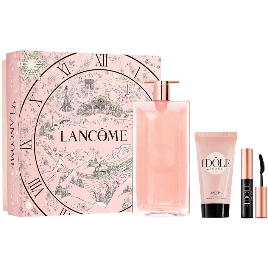 Lancome Idole Eau De Parfum 3 Piece Giftset (50ml EDP/50ml Body Lotion/Mascara)