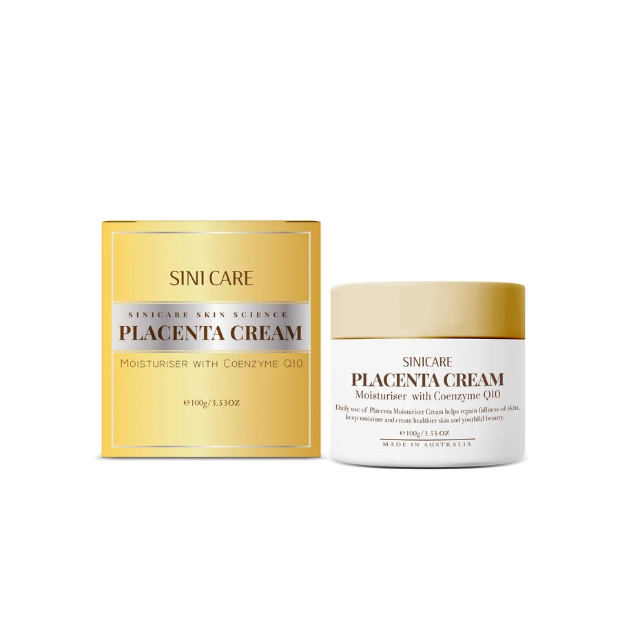 SINICARE Placenta Cream Moisturiser with Coenzyme Q10 100g