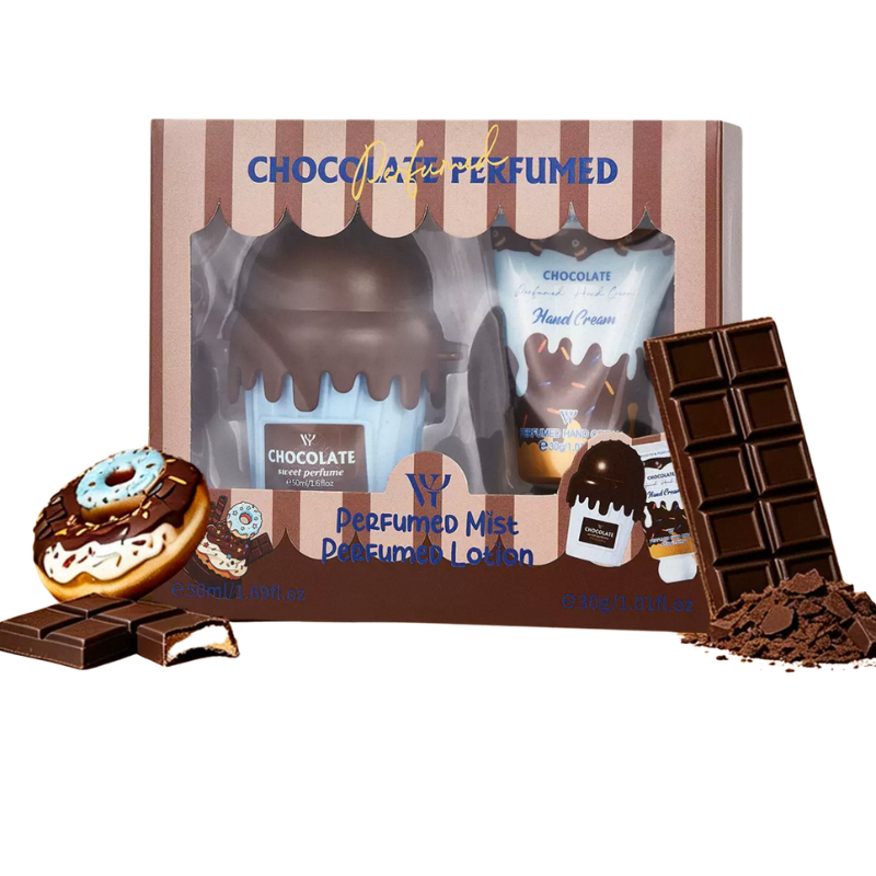 VY Chocolate Perfumed Mist 50ml & Lotion 30g Giftset