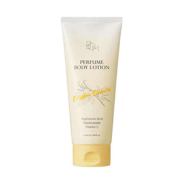 Pre Order B.O.M Beauty of Majesty Chiffon Vanilla Perfume Body Lotion 200ml