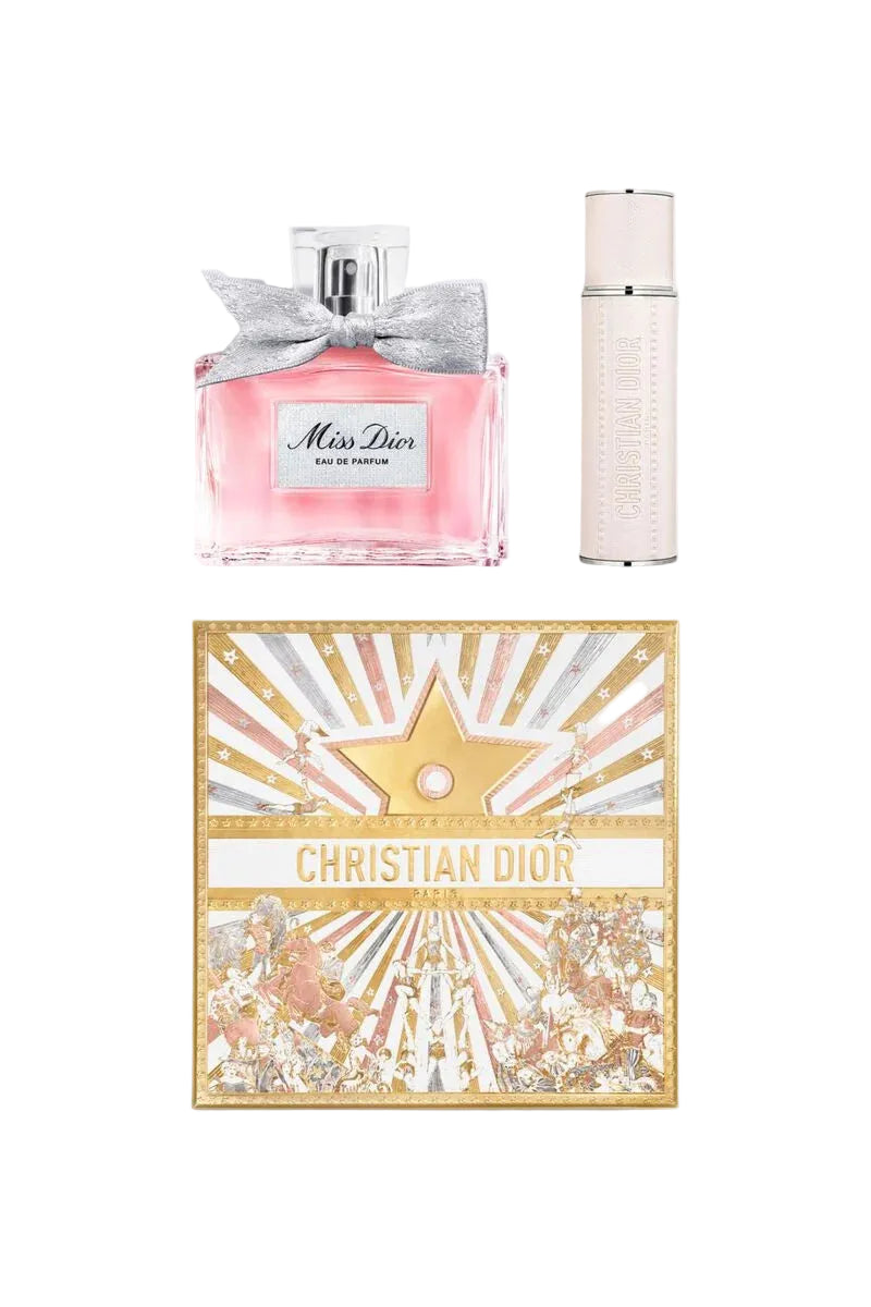 Dior Miss Dior Eau De Parfum 100ml & 10ml Travel Spray Gift Set - Limited Edition