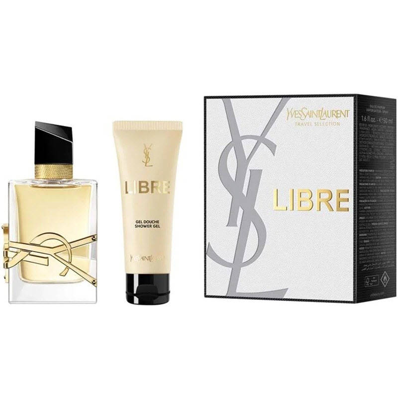 Yves Saint Laurent Libre Eau De Parfum Travel Set 2 Piece Giftset ( 50ml EDP/SG50)