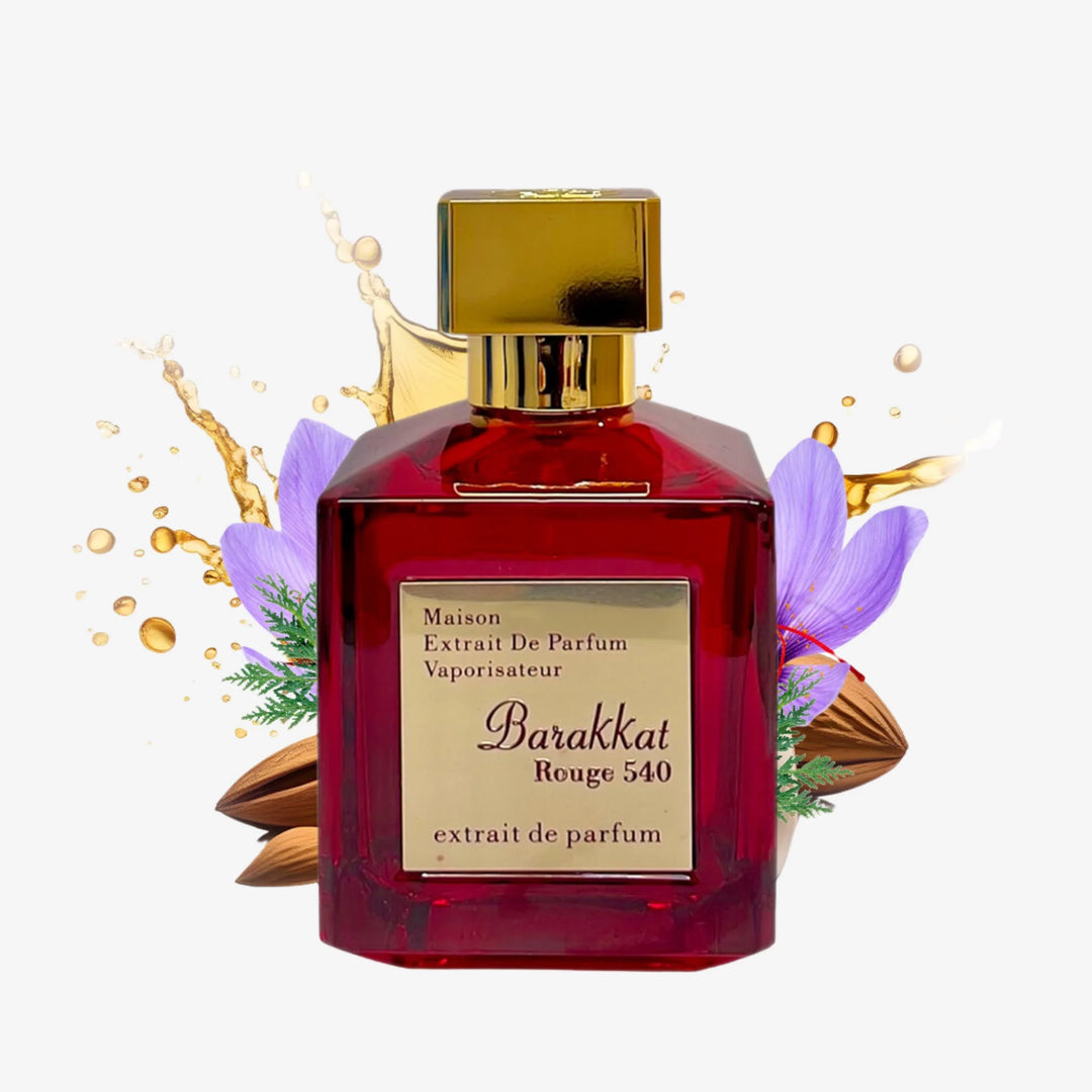 Maison Barakkat Rouge 540 Extrait De Parfum 100ml (INSPIRED BY MFK Bacarrat 540 Extrait)