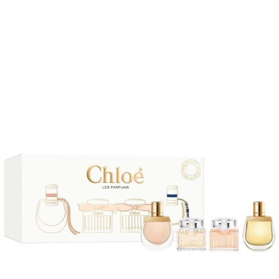 Chloe Minis Signature Nomade (Nuit D'Egypte 5ml + L'eau De Parfum Lumineuse 5ml + EDP 5ml + Nomade EDP 5ml)