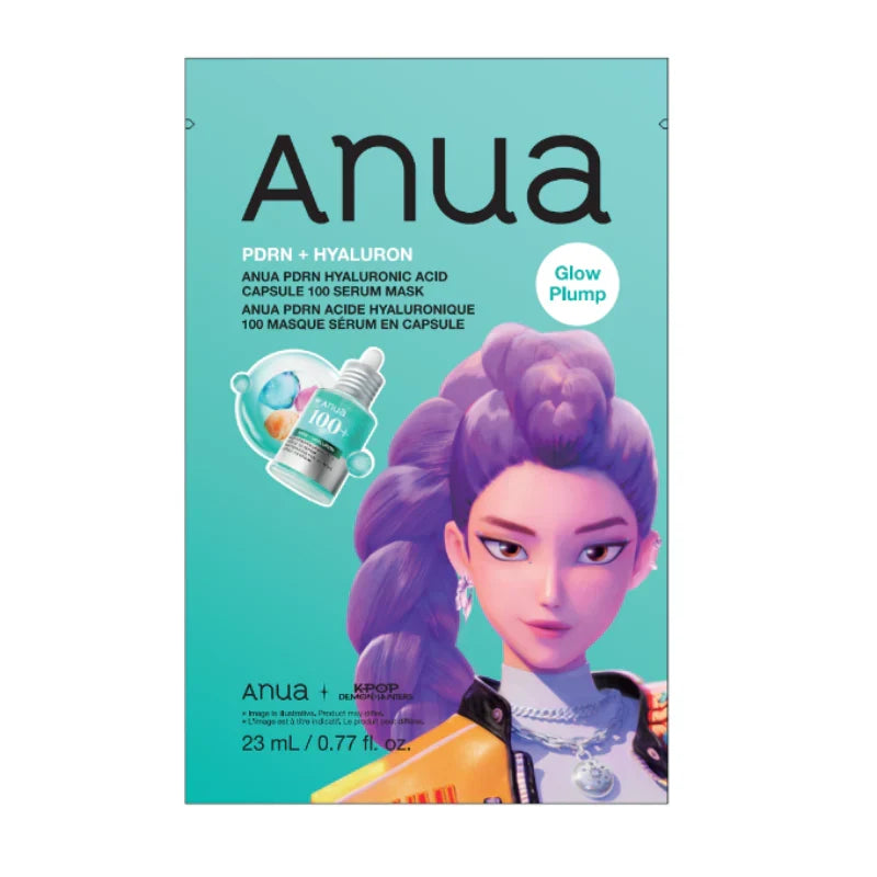 Anua X KDH PDRN Hyaluronic Acid Capsule 100 Serum Facial Mask