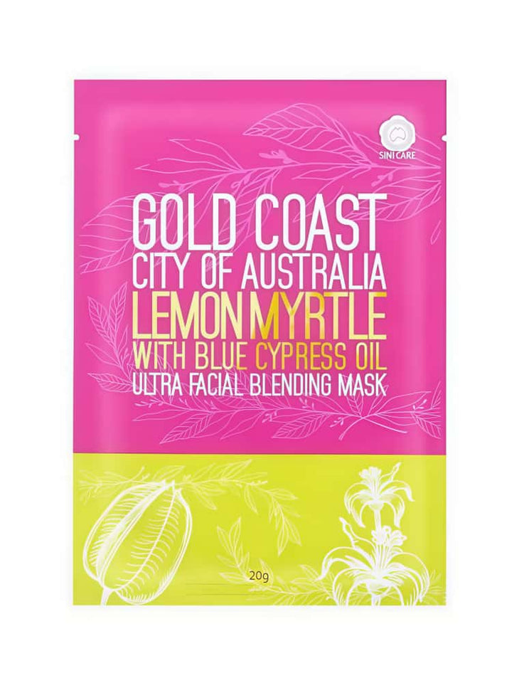 SINICARE Gold Coast Lemon Myrtle With blue Cypress Oil Facial mask 20g
