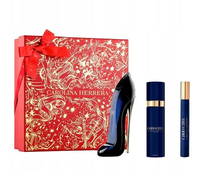 Carolina Herrera Good Girl Eau De Parfum 3pc Giftset (80ml EDP 10ml EDP 100ml Body Mist)