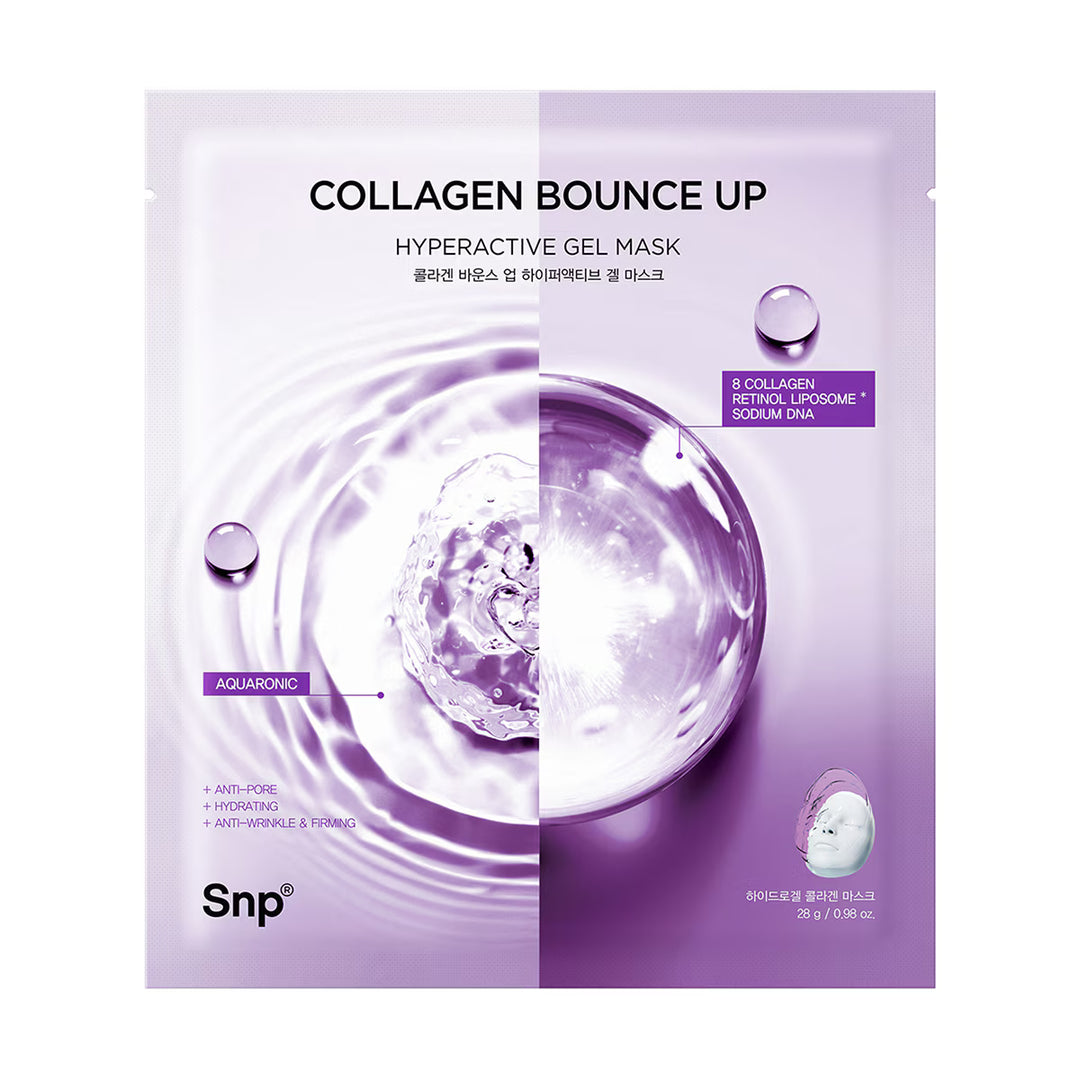 SNP Collagen Bounce Up Hyperactive Gel Facial Mask 25ml